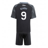 Aston Villa Harvey Elliott #9 Vonkajší Detský futbalový dres 2025-26 Krátky Rukáv (+ trenírky)